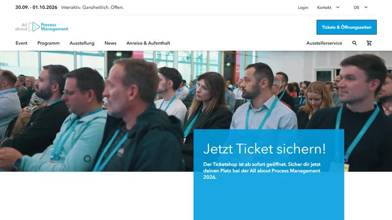 Vorschau: All About Process Management 2026