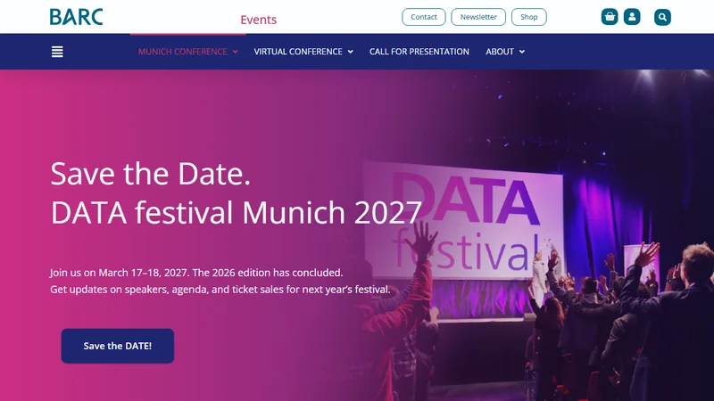 Vorschau: DATA festival Munich 2027