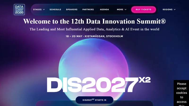 Vorschau: Data Innovation Summit 2027