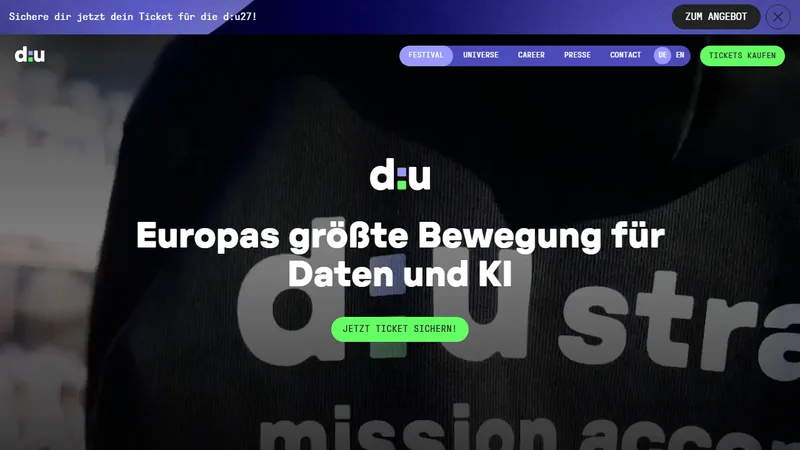 Vorschau: data:unplugged d:u27 2027
