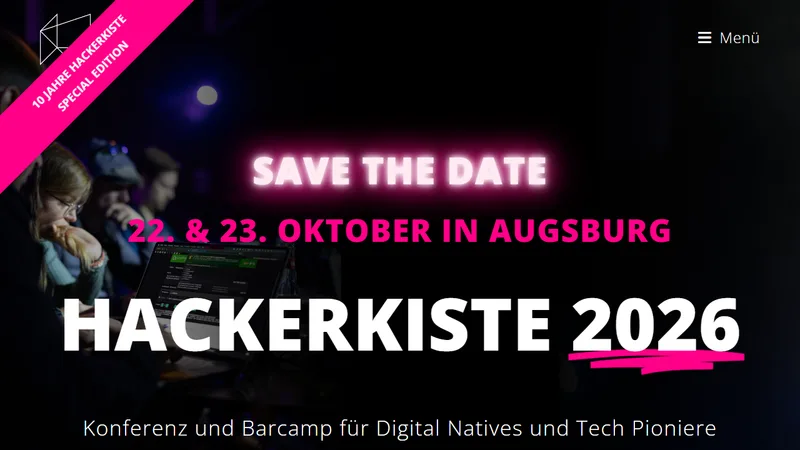 Vorschau: Hackerkiste 2026
