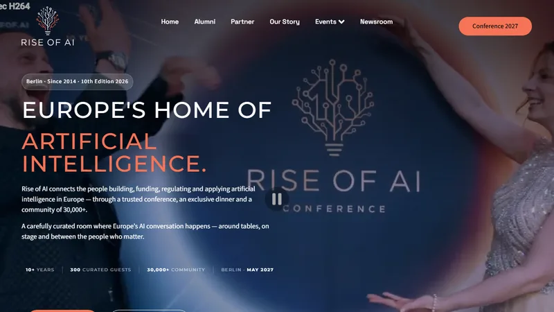 Vorschau: Rise of AI Conference 2027